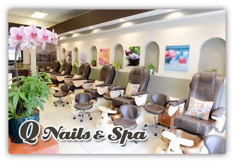 Q nail spa - Q Nails & Spa $ • Nail Salons 2182 S Chickasaw Trail, Orlando, FL 32825 (407) 249-5599. Reviews for Q Nails & Spa Write a review. Nov 2023. I have been going there for over 10 years.i trust Cici when coming to nails she is the best ..also her sister too ...the other ladies work well also...Services: Acrylic nails ...